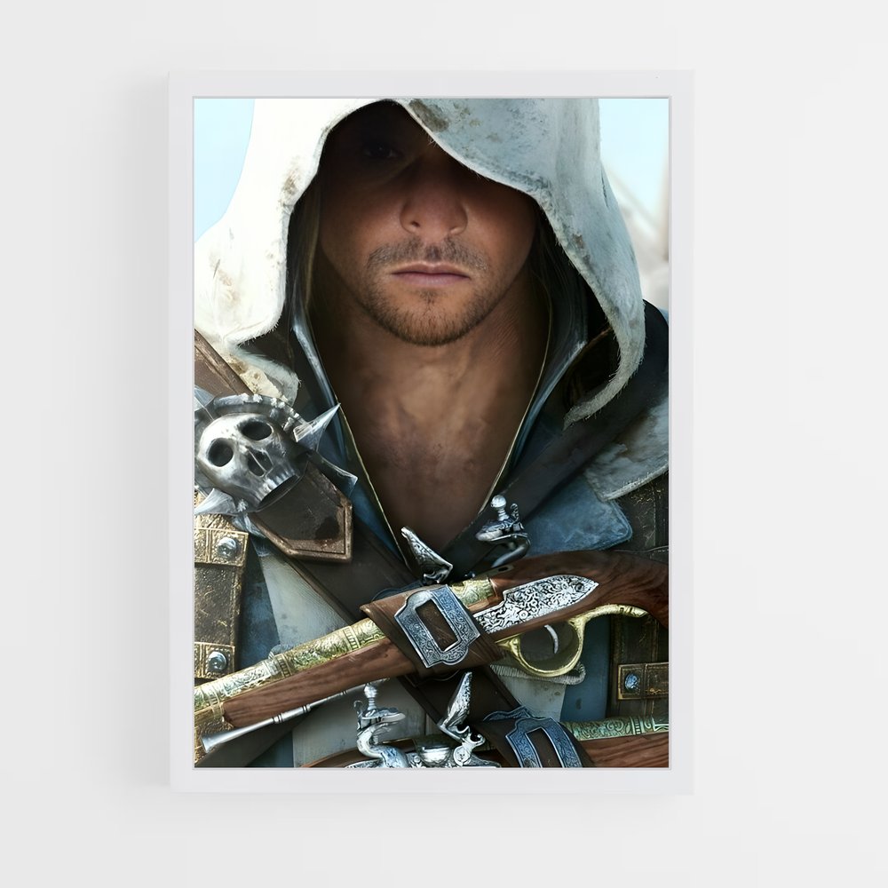 Poster L'Assassin des Mers – affiche Assassin's Creed (vue 3)
